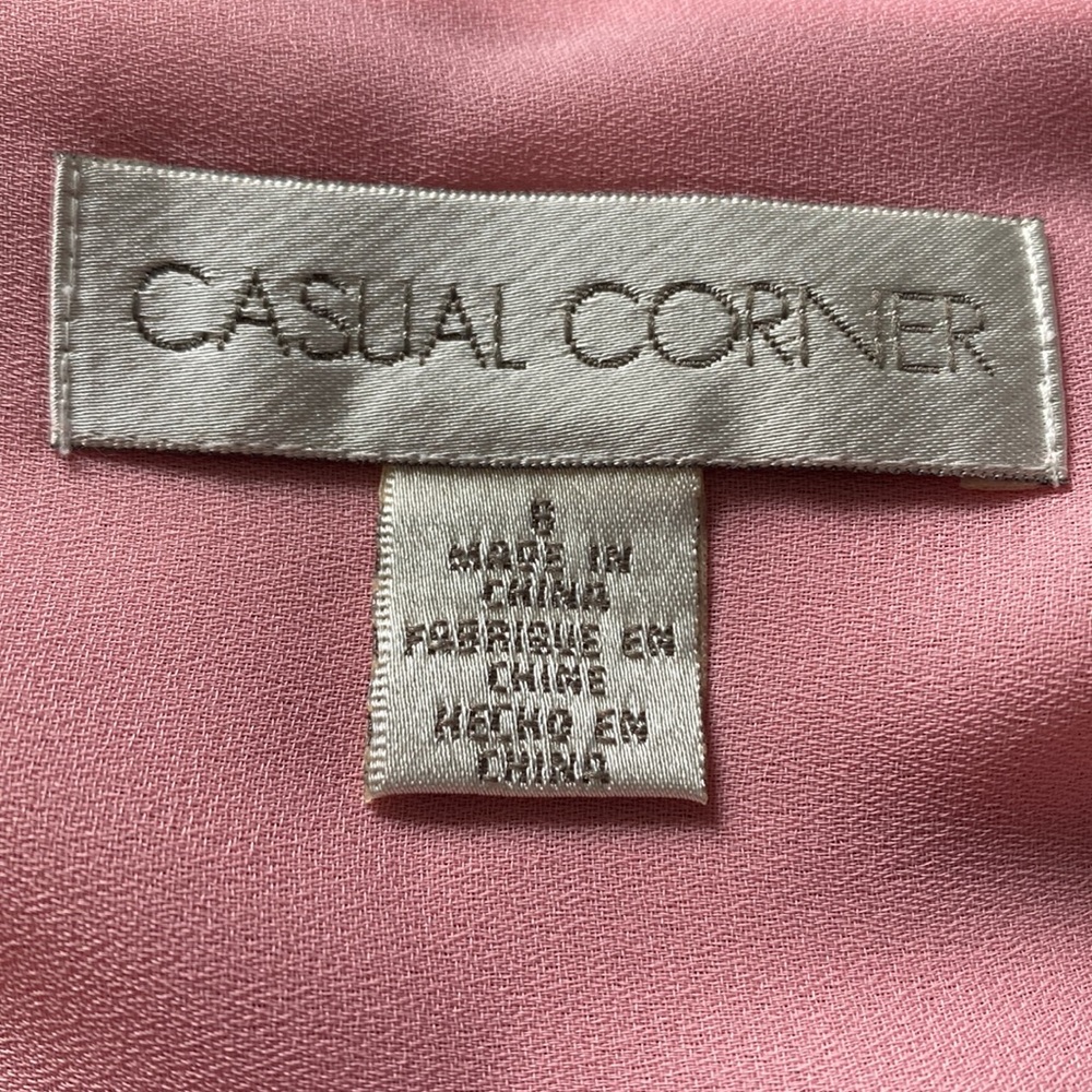 Casual Corner Silk Skirt 6 - Picture 4 of 7